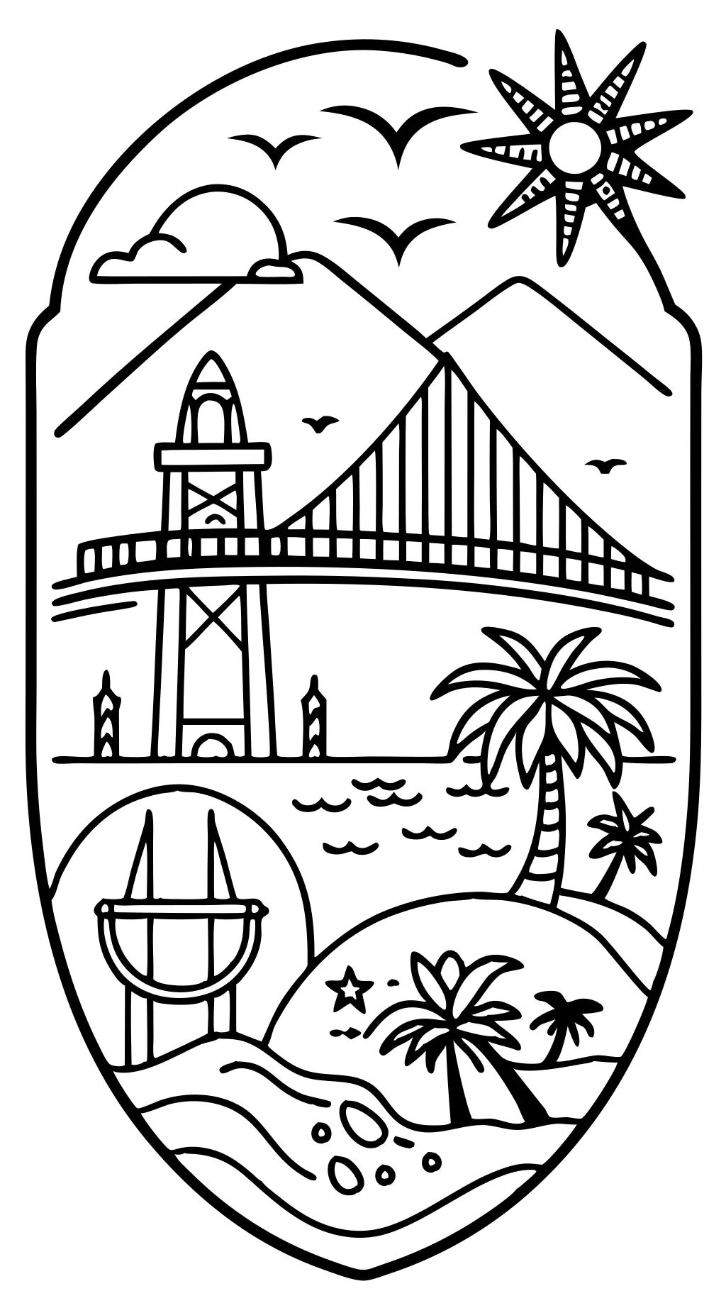 coloriages de Californie